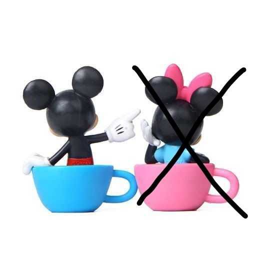 Figurine in cescute_topper tort_Mickey_Pluto_Winnie