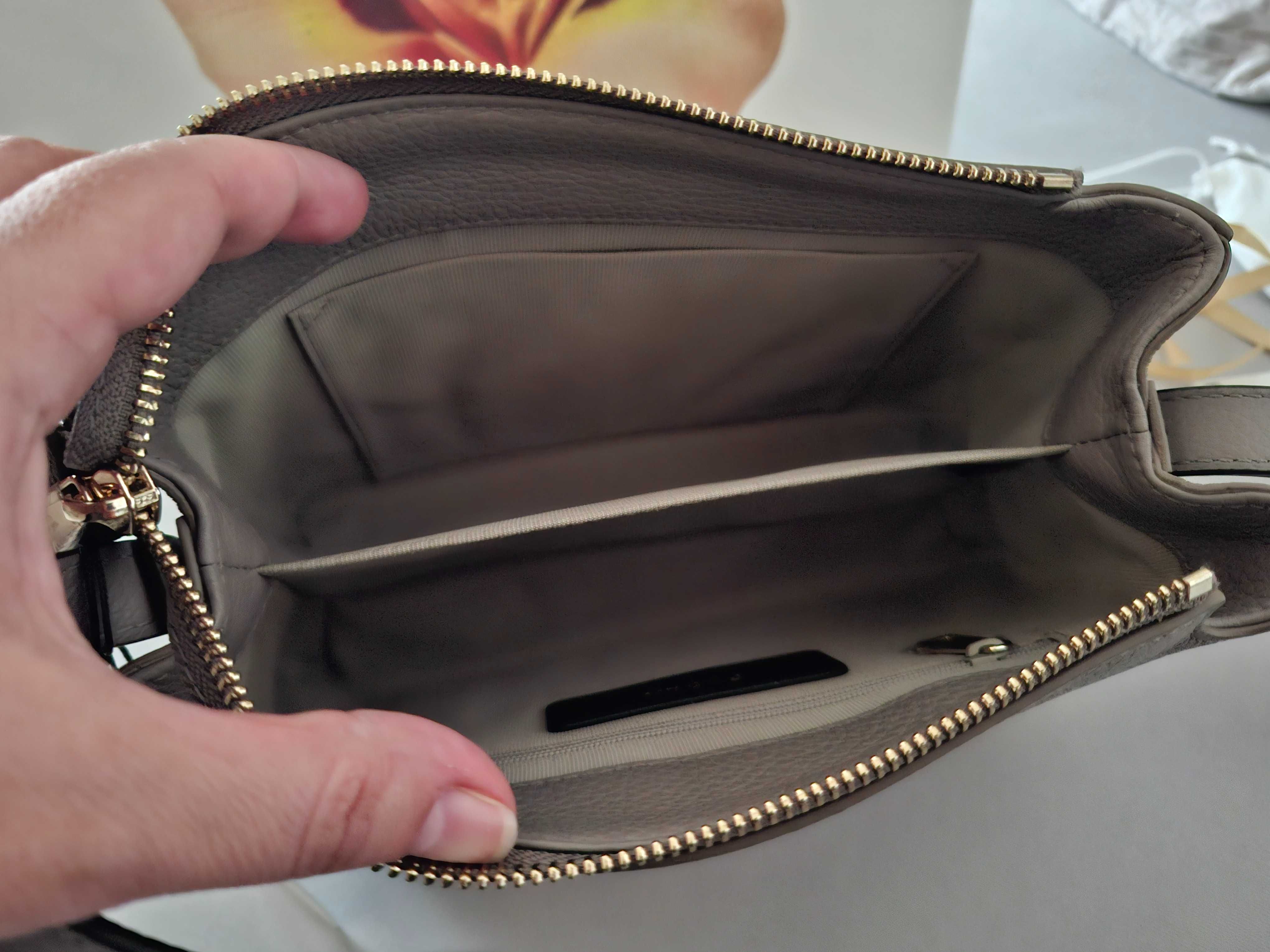 Furla Кожена чанта през рамо Nuvola