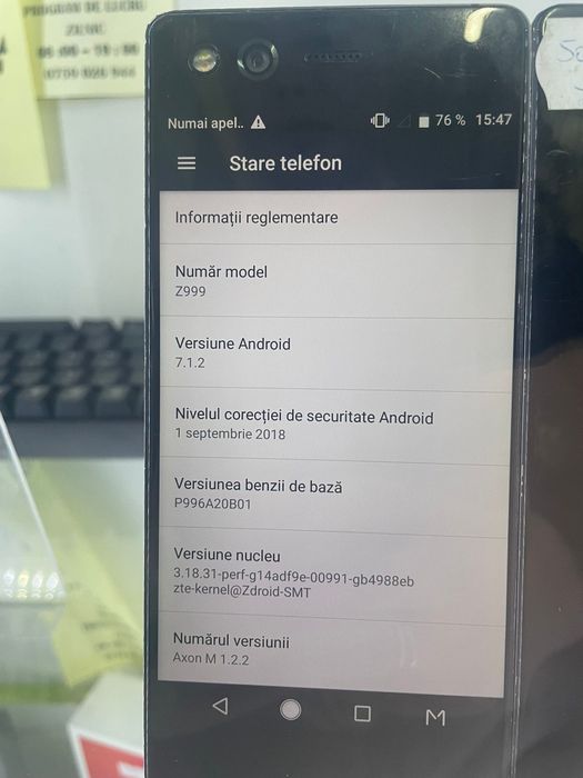 ZTE axom 65 gb(tec)