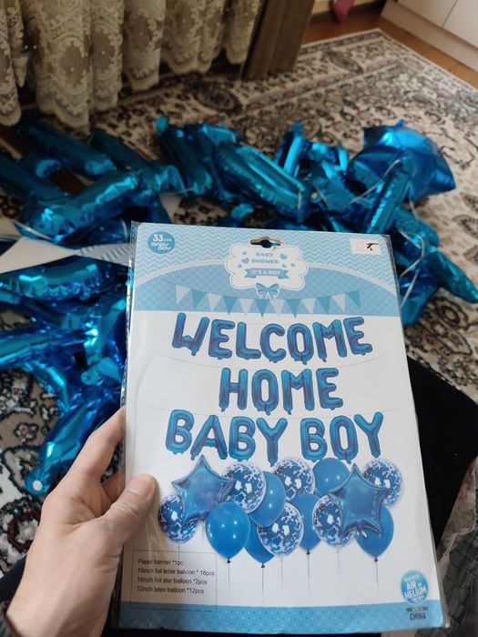 Welcome home baby boy