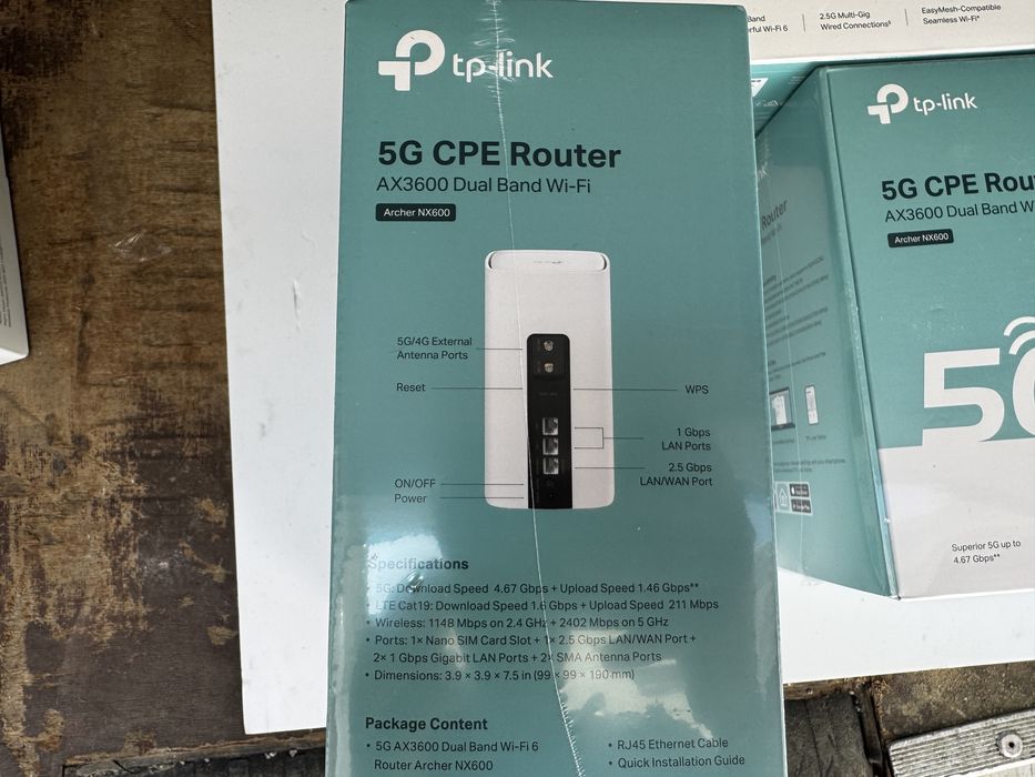 Router TP-Link 5G AX3600 Archer NX600