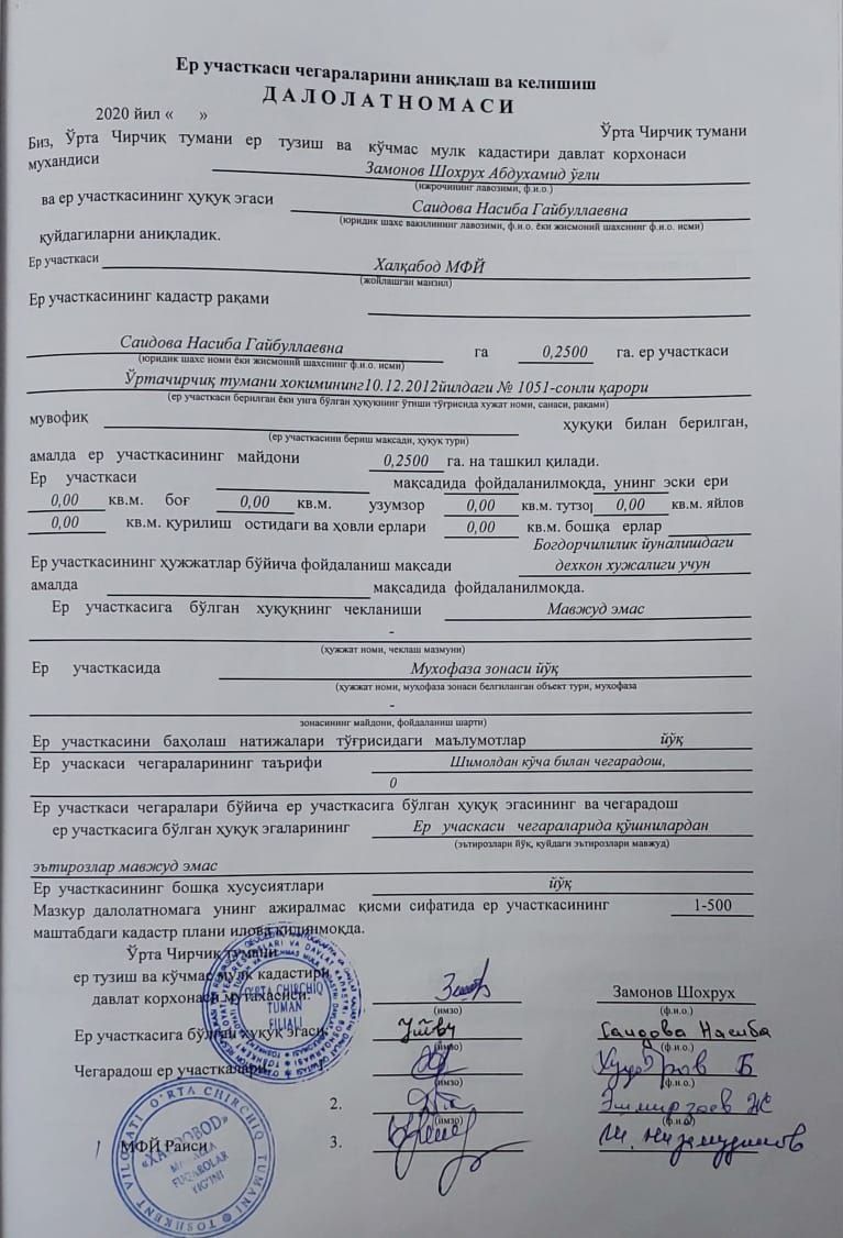 Tayyor no turar yer sotiladi