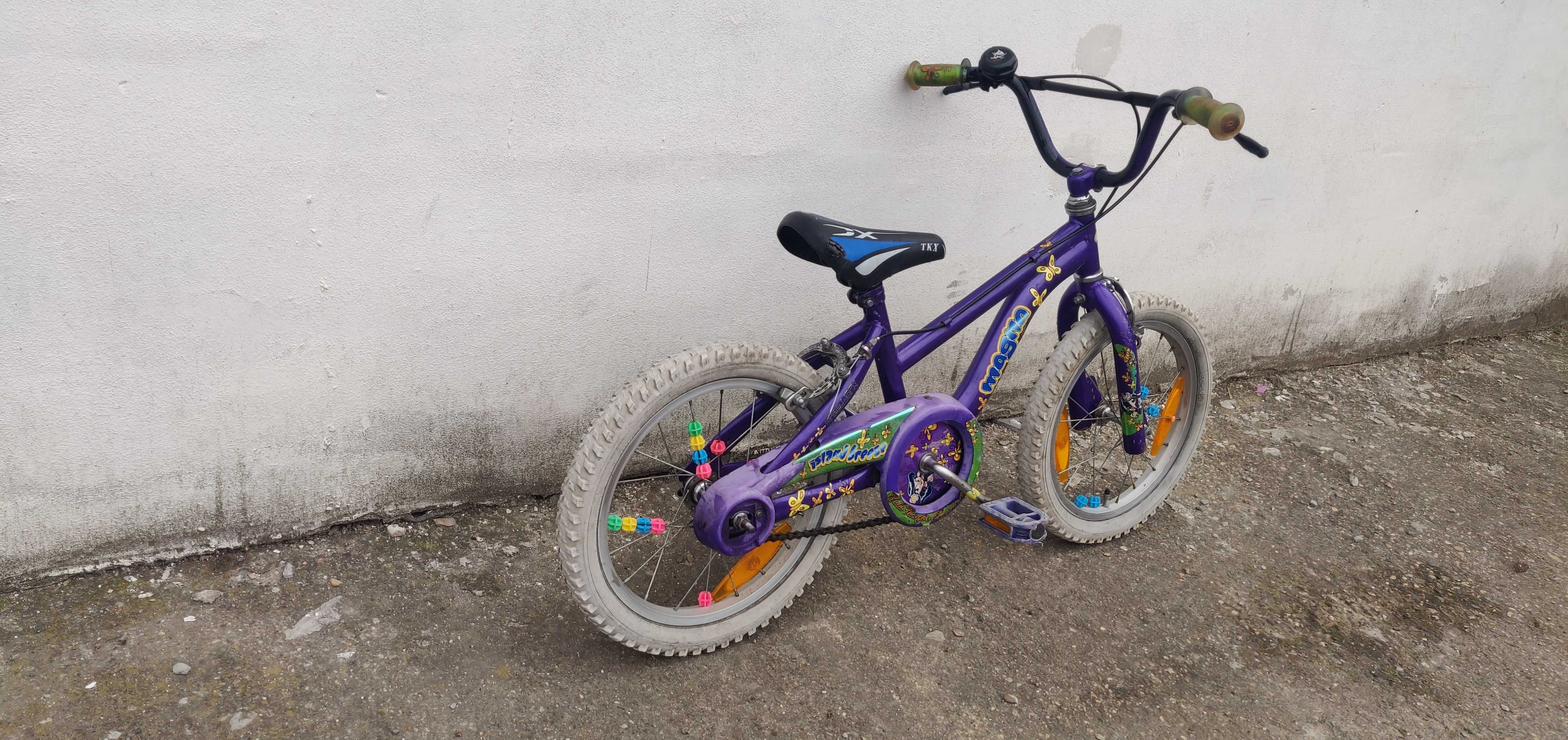 Bicicleta de copii cu roti de 16 inch