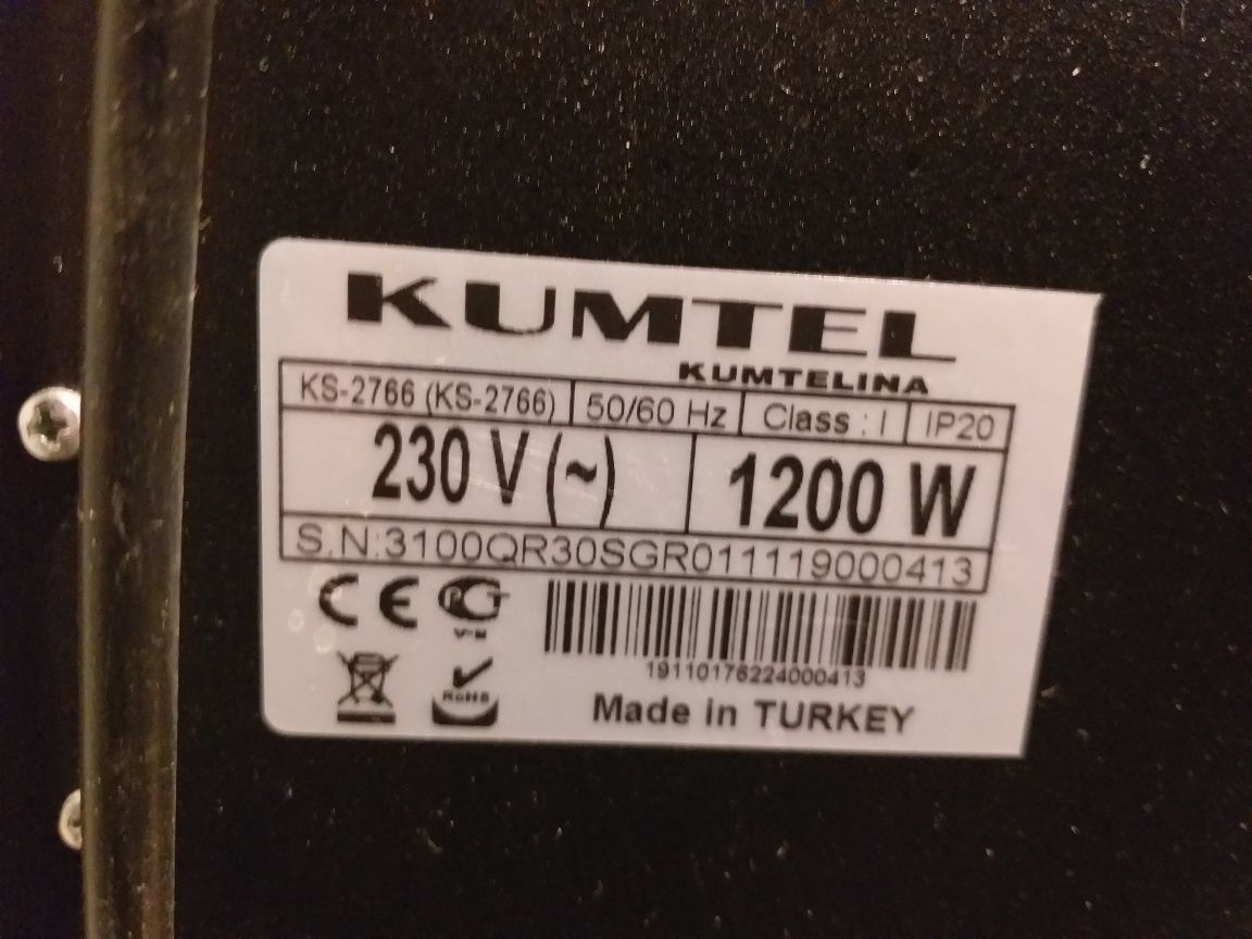 Radiator  Încălzire KUMTEL1200 watt,Made in Turkey