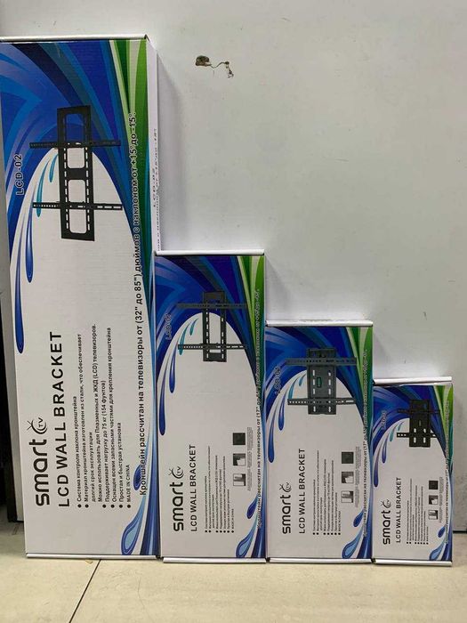 кронштейн для телевизора и монитора Роликовый Кронштейн установка 24/7