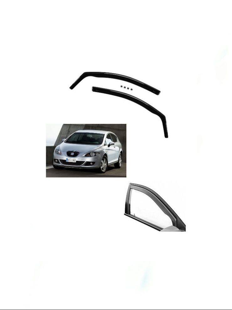 Ветробрани Seat LEON 2 (2006-2012) -4/5 врати- (2бр.)