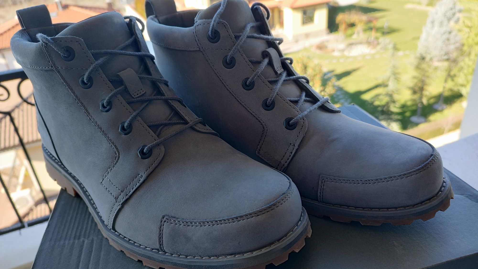 Боти Timberland Original 6 inch Dark Grey Nubuck