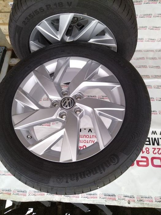 Jante + Anvelope VW 235/55/R18 Dot 3319