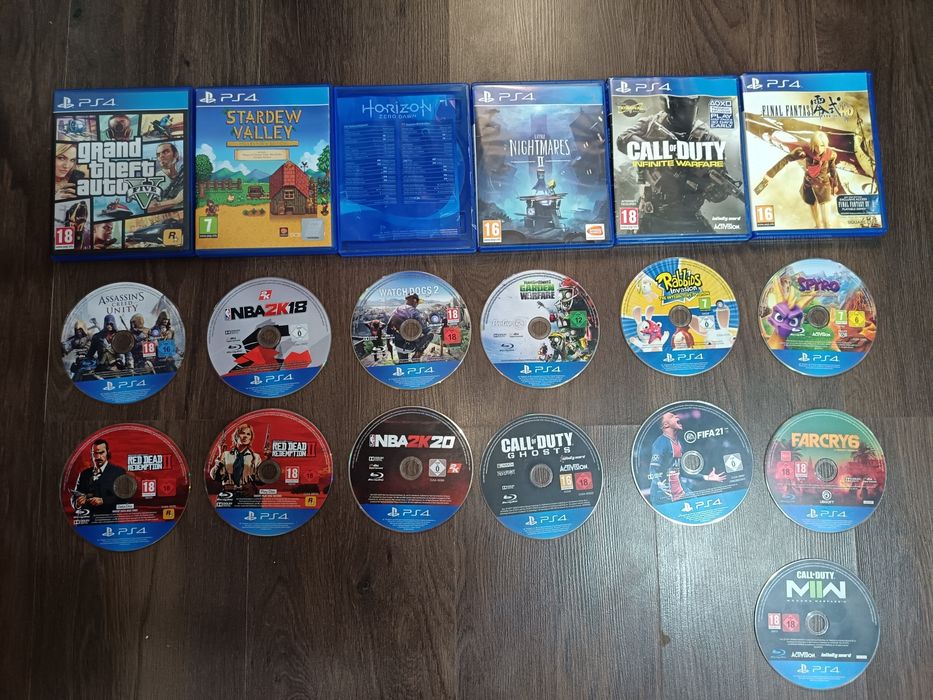 Lot 19 Jocuri PlayStation 4/PS4