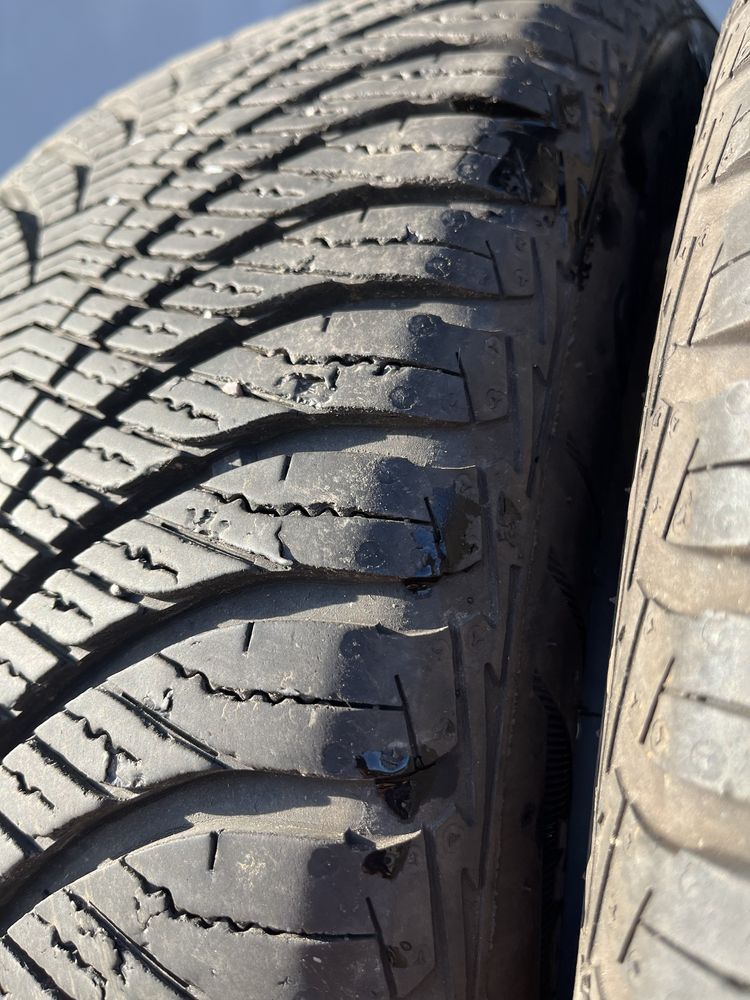2 бр. всесезонни гуми 205/55/16 GoodYear 7 mm DOT 4717