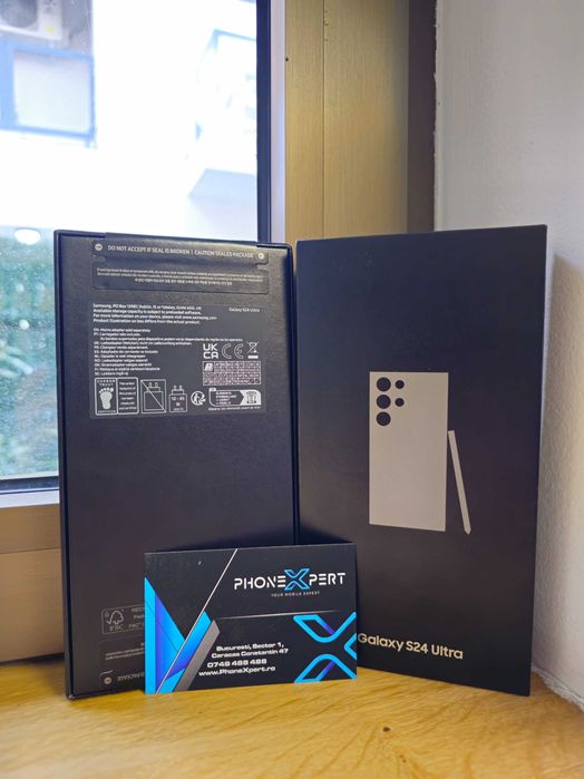 Samsung Galaxy S24 Ultra Titanium Grey 256GB Pret Promo