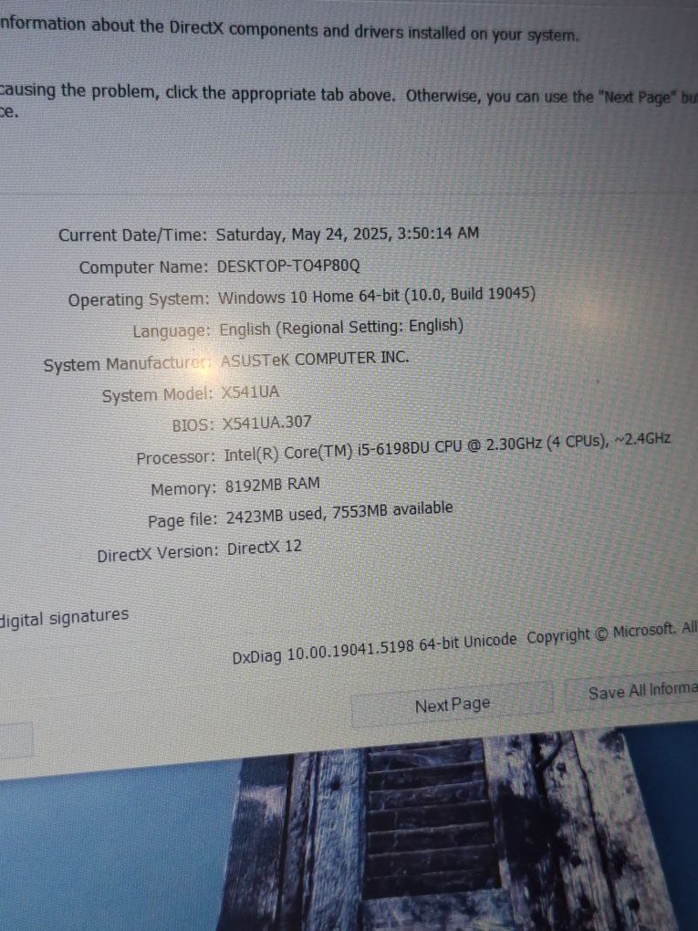 Laptop Asus cu i5 gen6