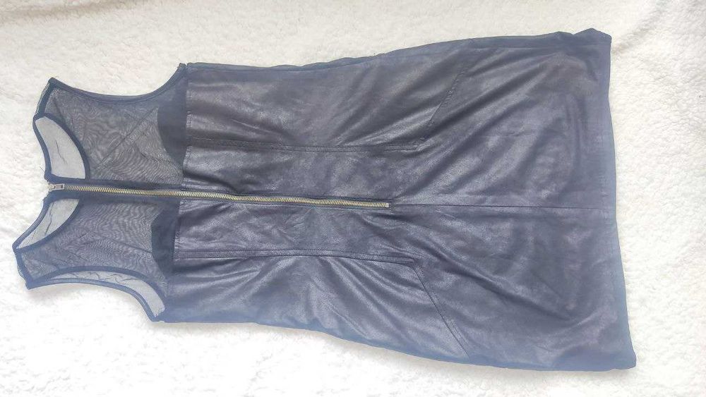 Кожена рокля на DEVIDED (by H&M)