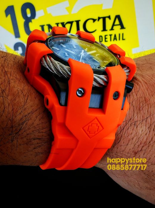 INVICTA Shock Orange 54 mm, Инвикта нов ръчен часовник