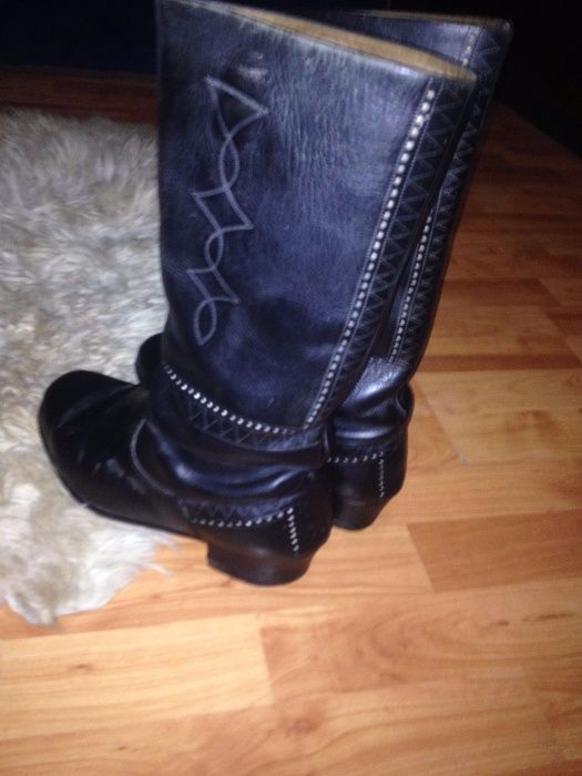 Cizme Dama vintage piele