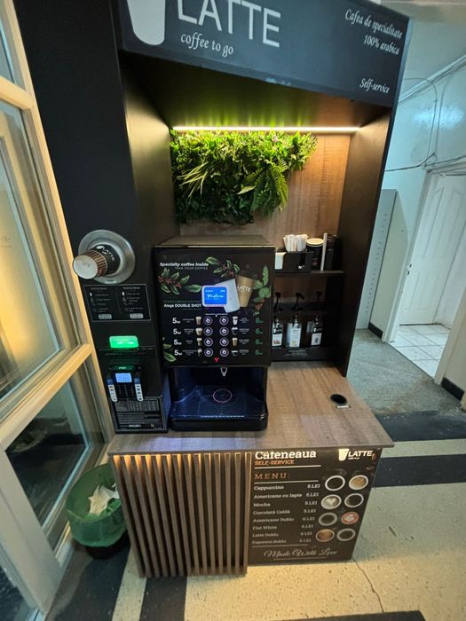 Aparat Cafea self-service Latte/Cafenea To Go Moderna