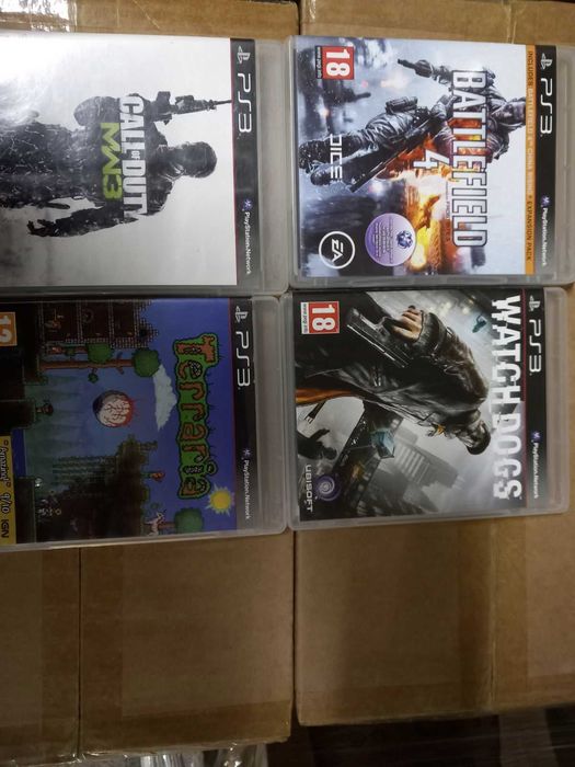 PS3 всичко за 35лв watch dogs/terraria/cod3/battlefield 4