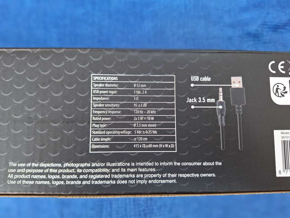 Soundbar gaming  | difuzor TV | conexiune USB Cable - Jack 3,5 mm***