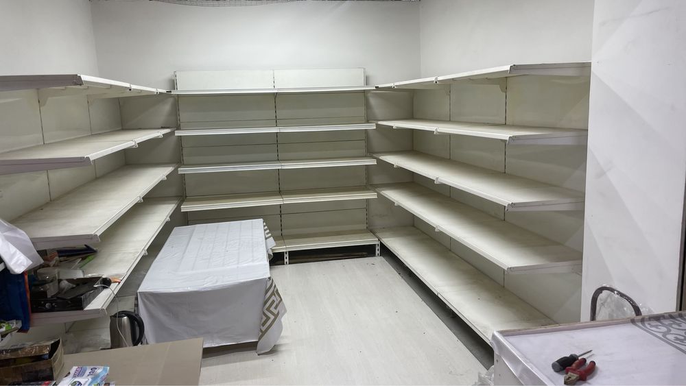 Стелажи металические