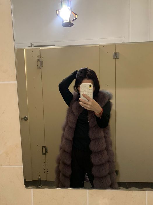 Жакет норковый кролик