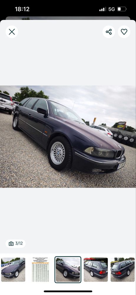 Продава се BMW E39 2.5TDS DIZEL