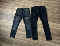 Jeans Zara Black Marime 40/42 Elastici Skinny