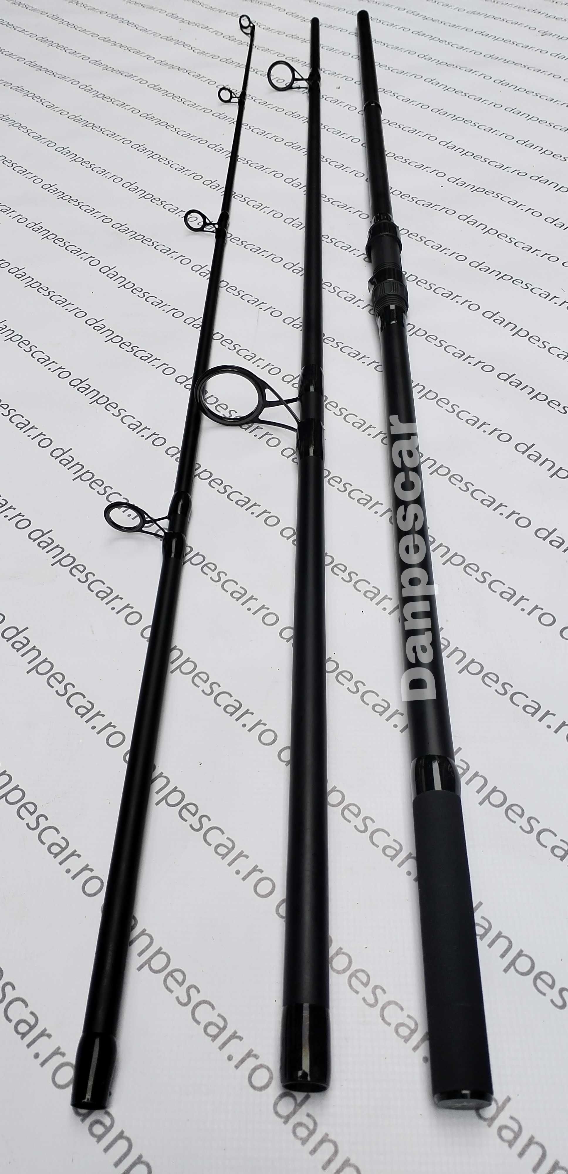 SET 4 Lansete 3,60m Robinhan KOMODO CARP din 3 bucati 3,75LBS compozit