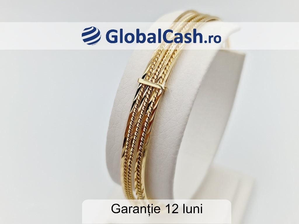 Bratara Fixa Din Aur De 14k 11.47g | GlobalCash #L21784