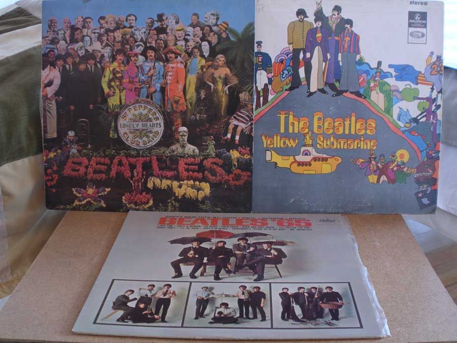 грамофонни плочи на ; /Биѝтълс/