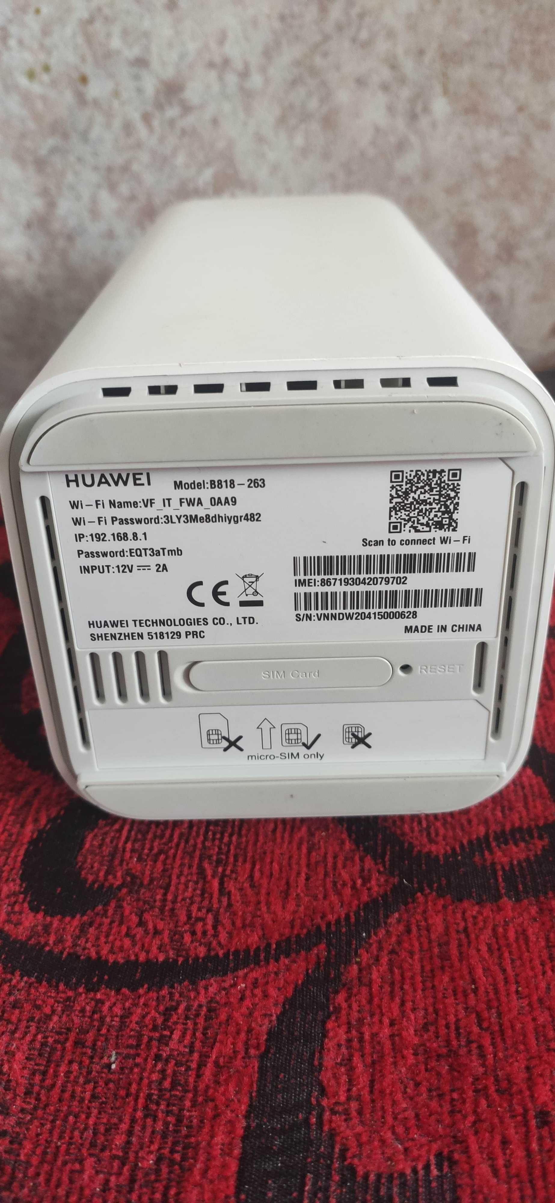 Router 4G_5G LTE cu SIM Huawei E5180S, HUAWEI B818,Dual Band, Gigabit