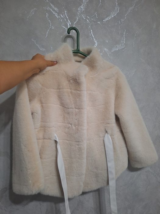 Эко шубка новая.