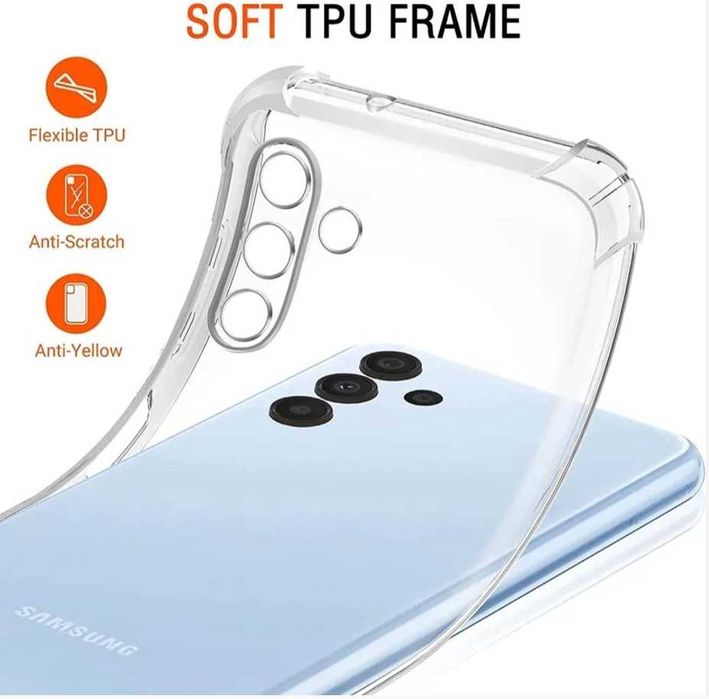 Husa AntiSoc Samsung A05 . A15 . A16 . A25 . A33 cu Protectie Camera
