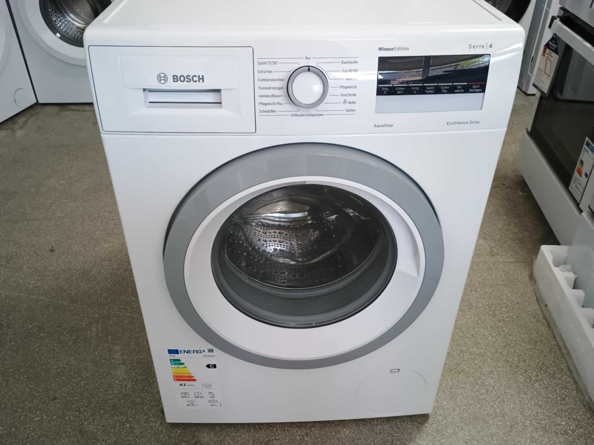 Пералня машина Bosch-Бош 8 кг 1400 об/мин Eco Silence Drive™ Series 4