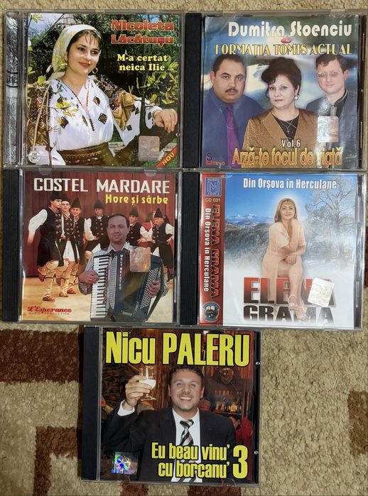 CD original muzica populara veche anii 1990-2000