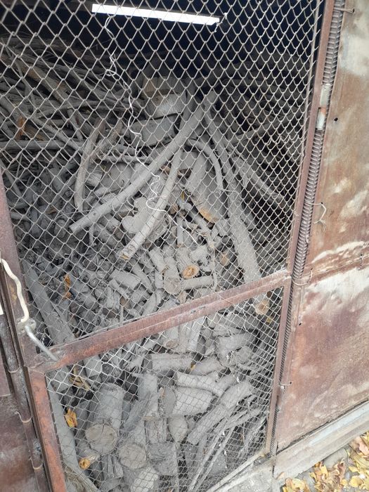 Дрова фруктовых  деревьев,напиленные  для шашлыка