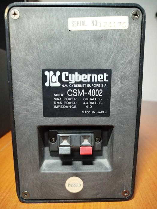 Superbe boxe Cybernet model: CSM-4002. Made in Japan!