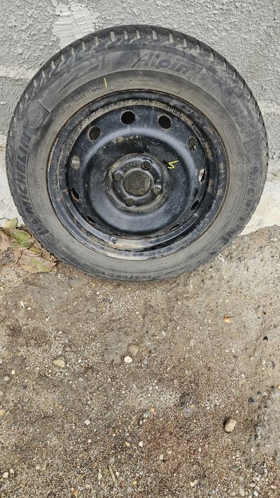 5 jante tabla R15, 4x100, 6j, 60.1, ET50, Logan, Sandero, Lodgy, Clio,