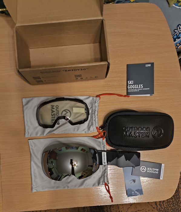 Професионални ски/сноуборд очила outdoor master ultra,pro