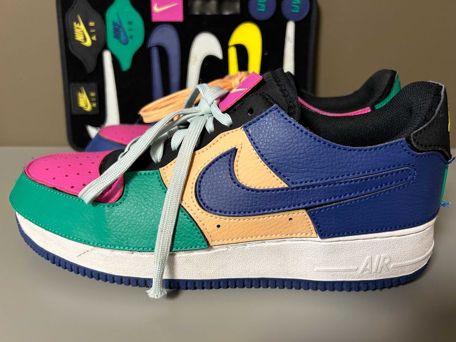 Nike Air Force 1/1 Black Multi-Color, номер 42.5