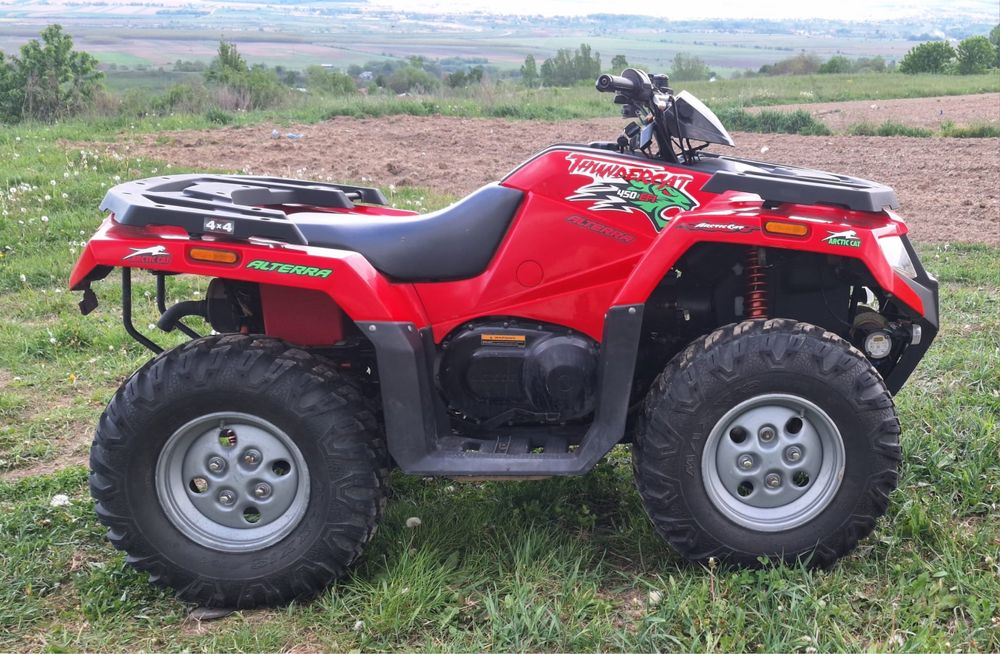 ATV Arctic cat 450cc 4x4 injectie (can am, polaris, honda)