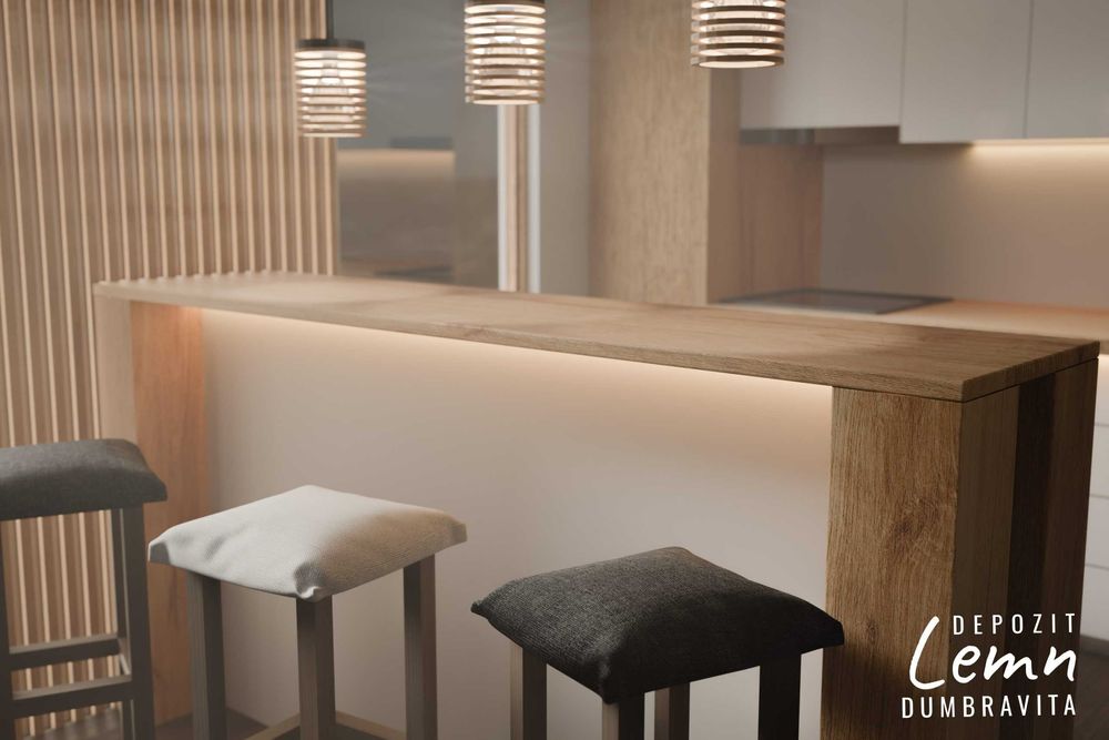 Elemente decorative din lemn masiv, realizate pe comandă