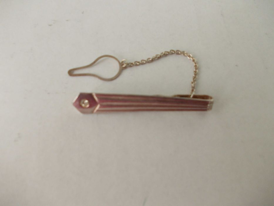 Ac de cravata vechi din argint 2