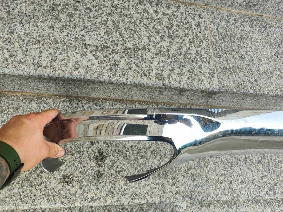 Ornament crom/ Spoiler/ fusta Bara spate MERCEDES GLC/ GLE X253 W253