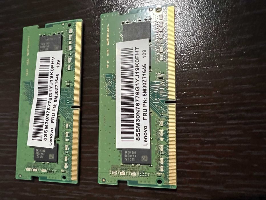 Memorii RAM Laptop Samsung 16GB (2x8GB) DDR4 3200 MHz, CL 22, 1.2V