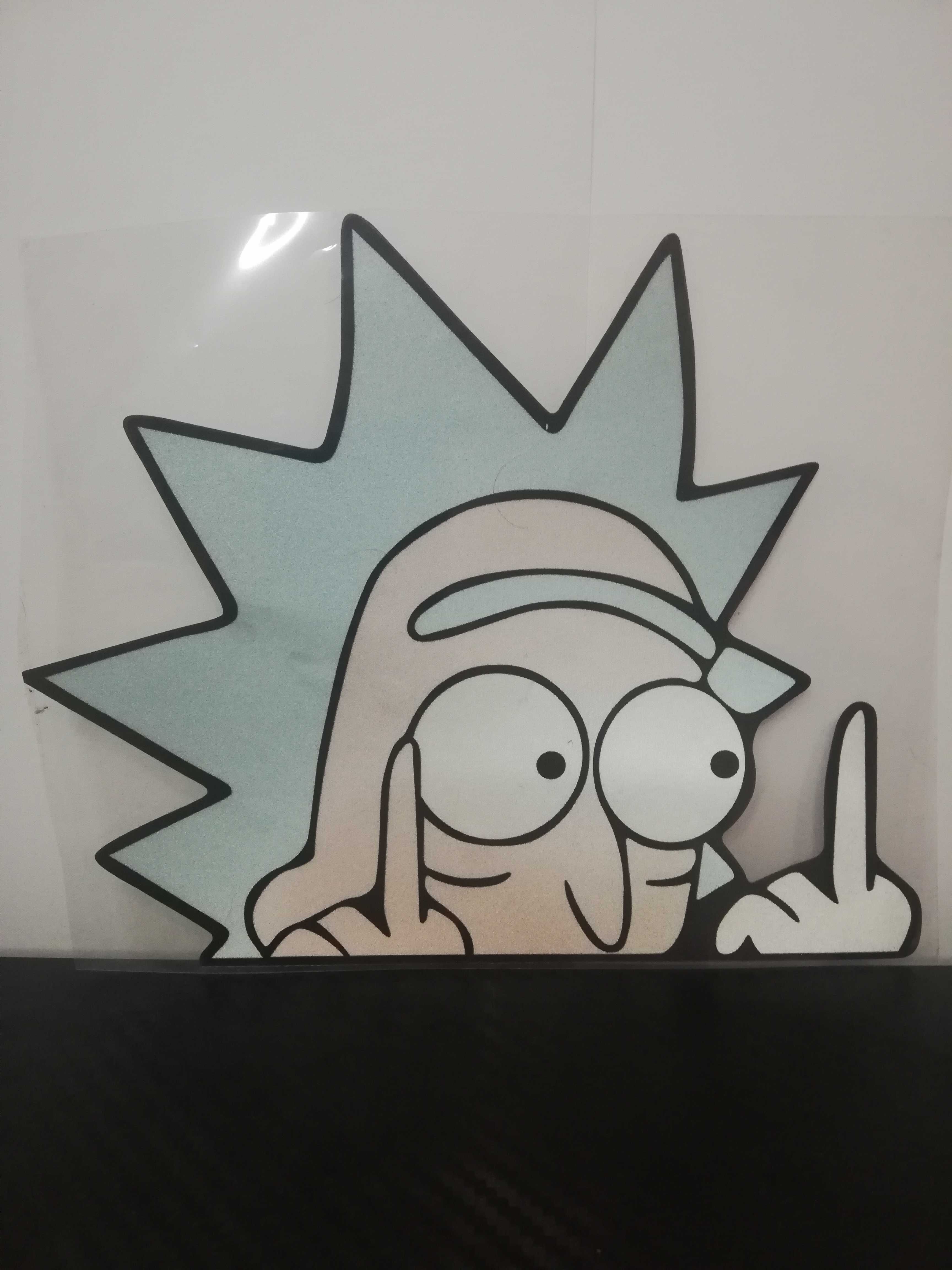 Sticker Rick si Morty