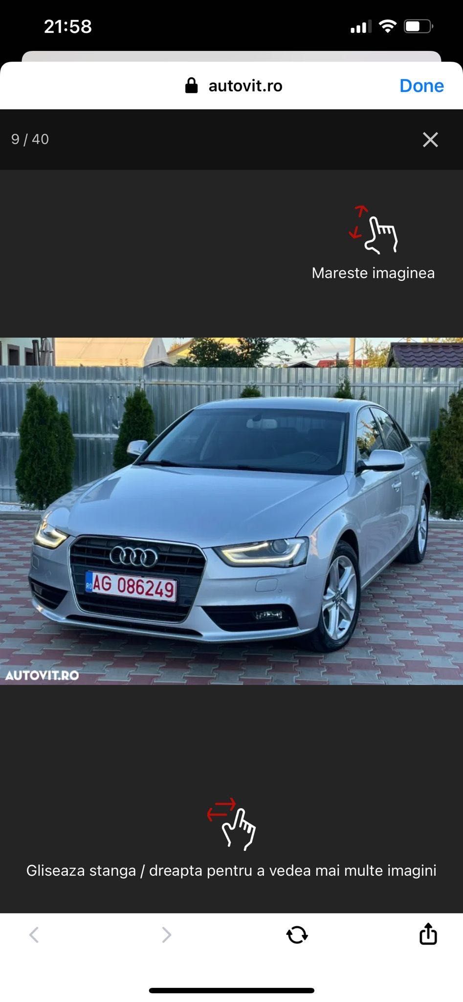 Audi a4 2013 cutie automata