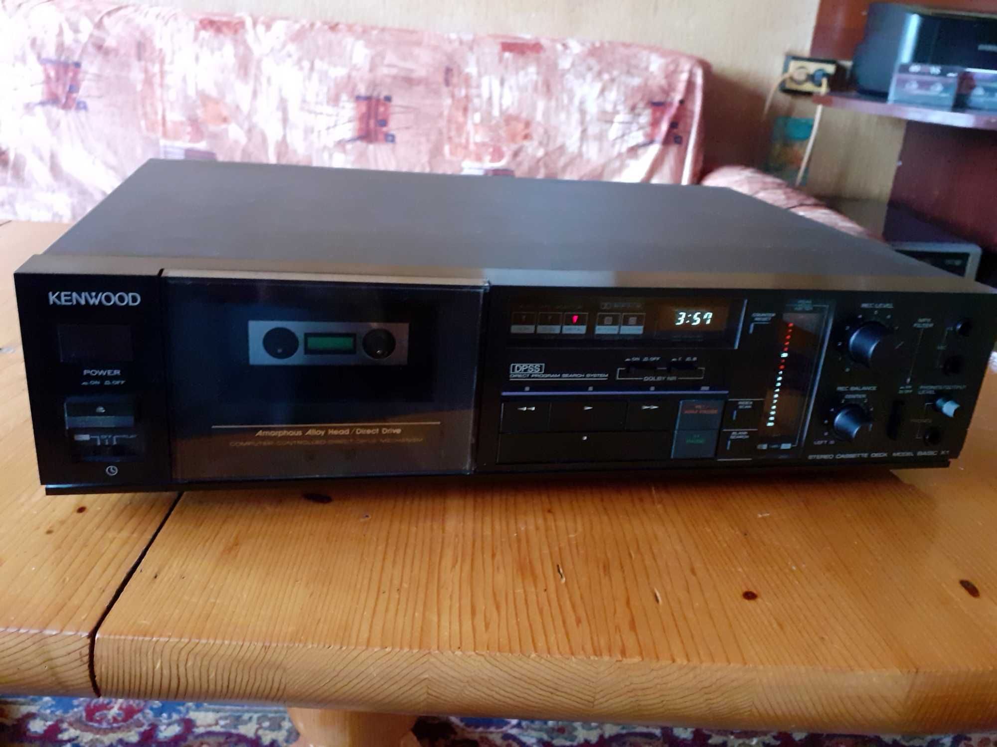 Дек ТОП модел KENWOOD BASIC X 1- Японски -Отличен.