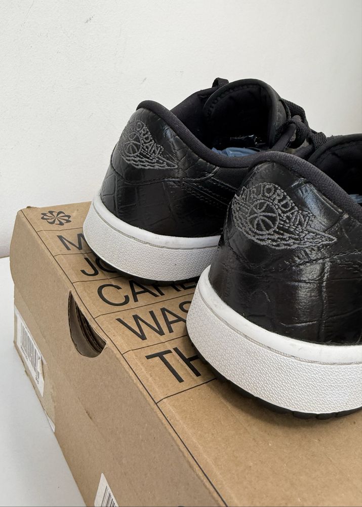 Nike Air Jordan 1 Low Croc Black ( 43) Маратонки
