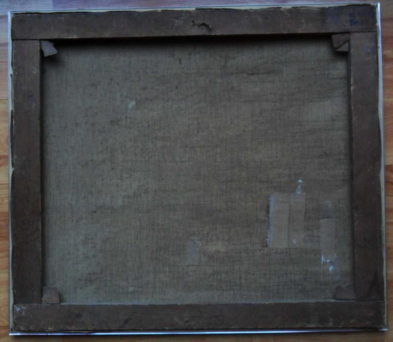 DE COLECȚIE! Tablou AUTENTIC f VECHI Szüle Péter(1886-1944) cc 80x60cm