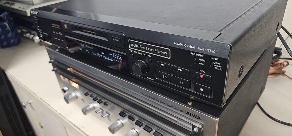 minidisc Sony JE 520
